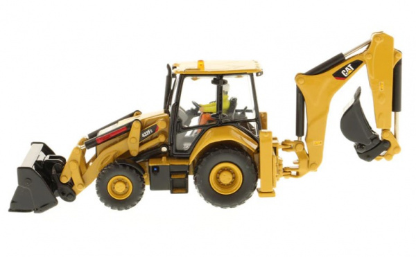 85249 Масштабная модель  Экскаватор-погрузчик Cat 432F2 в масштабе 1:50