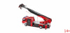 043103 Масштабная модель Пожарная машина Rosenbauer DL L32A-XS 3.0 (MB Atego) в масштабе 1:43