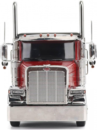 71145 Масштабная модель трехосный седельный тягач  Peterbilt 589 Tridem Axle Legendary Package Truck Tractor with 58in Sleeper в масштабе 1:50