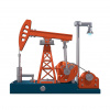 DM601 Набор для сборки -насосная установка используемых для добычи нефти «качалка»- сувенирная продукция конструктора