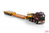 01-4799 Масштабная модель Низкорамный трал VOLVO F16 GLOBETROTTER 6X4 SCHEUERLE INTERCOMBI - 4 ОСИ в масштабе 1 50