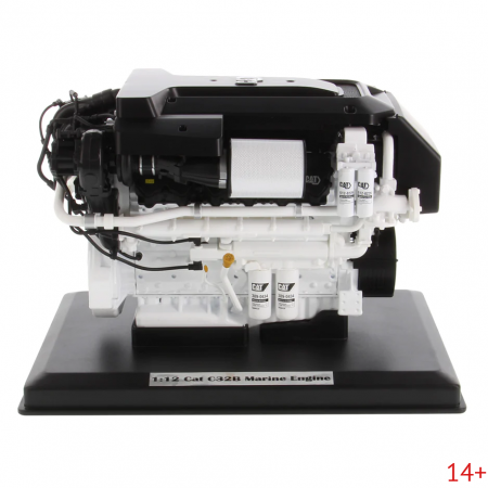 85707 Масштабная модель Судовой двигатель Cat® C32B в масштабе 1:12