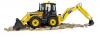 8139 Масштабная модель Komatsu WB97S-8 Экскаватор-погрузчик в масштабе 1:50