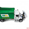 10-3287D Масштабная модель Мусоровоз WM Freightliner M2 McNeilus С Задней Загрузкой, Включая Мусорные Тележки сувенирная продукция в масштабе 1 34