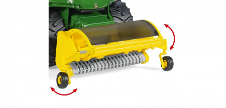 077832 Масштабная модель Зерноуборочный комбайн John Deere 8500i в масштабе 1:32