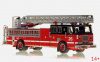 VFR070-26 Масштабная модель Chicago Fire Department Truck 26 - 1995 Seagrave 100' Ladder в масштабе 1:50