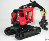SW3006 Масштабная модель лесозаготовительной машины Valmet 445EXL  - гусеничный харвестер в масштабе 1:50