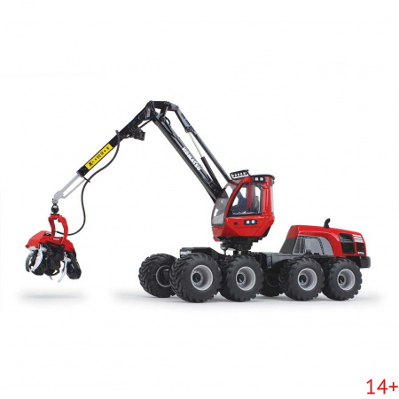 10-4239 Масштабная модель лесозаготовительной машины комбайна Komatsu 931XC.3 харвестер в масштабе 1:32