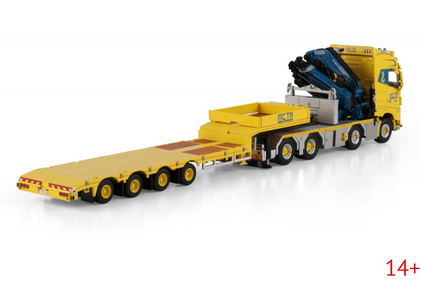 01-4862 Масштабная модель Манипулятор VOLVO FH5 GLOBETROTTER 8X4 в масштабе 1 50