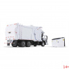 10-4235 Масштабная модель Мусоровоз Белый Mack LR С Фронтальным Погрузчиком McNeilus Meridian И Мусорным Контейнером сувенирная продукция в масштабе 1 34