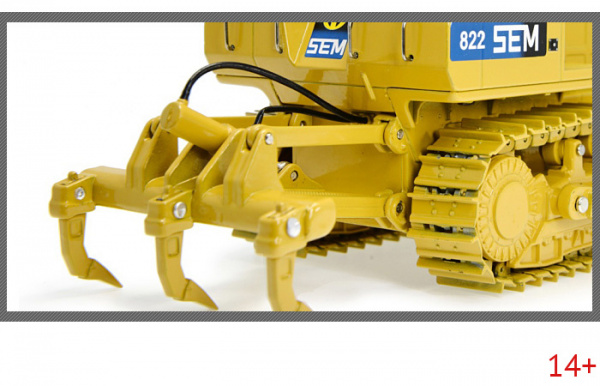 40689 Масштабная модель SEM Machinery SEM-822 бульдозер в масштабе 1:32