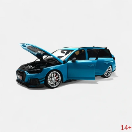 VAKW02302-2 Масштабная модель Audi RS4 Darwin (голубой) в масштабе 1 18