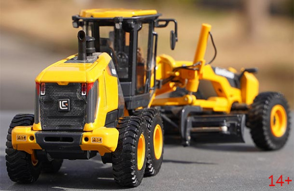 40967 Масштабная модель Грейдер LiuGong 4180D в масштабе 1:50