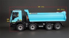 15050 Масштабная модель 8X4 IVECO RC Самосвал синий RTR версия А в масштабе 1:14
