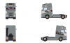 01-5295 Масштабная модель Седельный тягач VOLVO FH AERO GLOBETROTTER XL 4X2 в масштабе 1 50