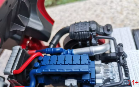 75163 Масштабная модель седельного тягача Shacman Shaanxi X5000 в масштабе 1:24