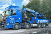 01-5248 Масштабная модель Манипулятор SCANIA R HIGHLINE CR20H 8X4 в масштабе 1 50 