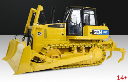 40689 Масштабная модель SEM Machinery SEM-822 бульдозер в масштабе 1:32