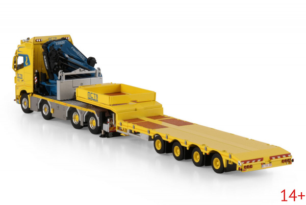 01-4862 Масштабная модель Манипулятор VOLVO FH5 GLOBETROTTER 8X4 в масштабе 1 50