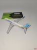 12689 Масштабная модель пассажирского самолета Boeing 737-800 FlyDubai (ФлайДубай) в масштабе 1 400 сплав
