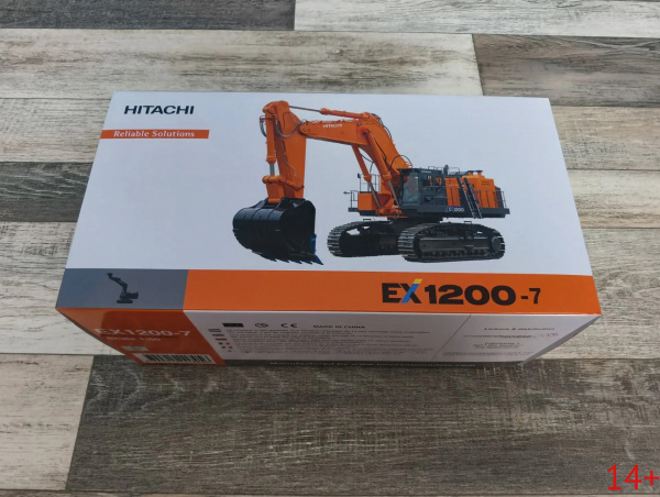 68001 Масштабная модель Экскаватор Hitachi EX 1200-7 в масштабе 1 50