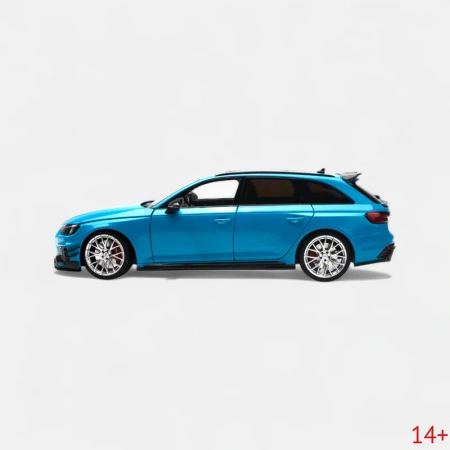 VAKW02302-2 Масштабная модель Audi RS4 Darwin (голубой) в масштабе 1 18