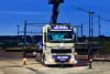 01-5381 Масштабная модель Манипулятор VOLVO FH5 GLOBETROTTER RIGED FLATBED TRUCK 8X2 в масштабе 1 50 