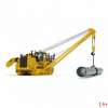 50-3494FG  Масштабная модель Komatsu D155CX-8 С трубоукладчик K170 в масштабе 1:50