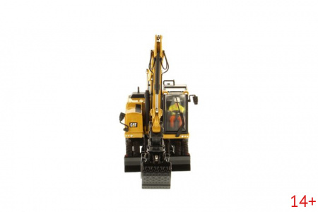 85508 Масштабная модель колесный экскаватор Cat M318F в масштабе 1:50