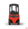 2632-0 Масштабная модель Вилочный погрузчик LINDE BR1252 X30 в масштабе 1 25