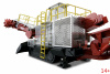 2513/0 Масштабная модель Sandvik MT720 Фрезерный станок (Проходческий комбайн) сувенирная продукция в масштабе 1:50