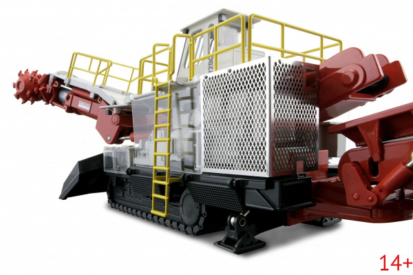 2513/0 Масштабная модель Sandvik MT720 Фрезерный станок (Проходческий комбайн) сувенирная продукция в масштабе 1:50