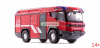 043110 Масштабная модель Пожарная машина Rosenbauer RT "R-Wing Design" в масштабе 1:43
