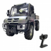 15051 Масштабная модель UNIMOG U423 RC ПОДЪЕМНЫЙ САМОСВАЛ МЕТАЛЛИЧЕСКИЙ КУЗОВ СО СВЕТОМ И ЗВУКОМ RTR ENGINEERING в масштабе 1:10