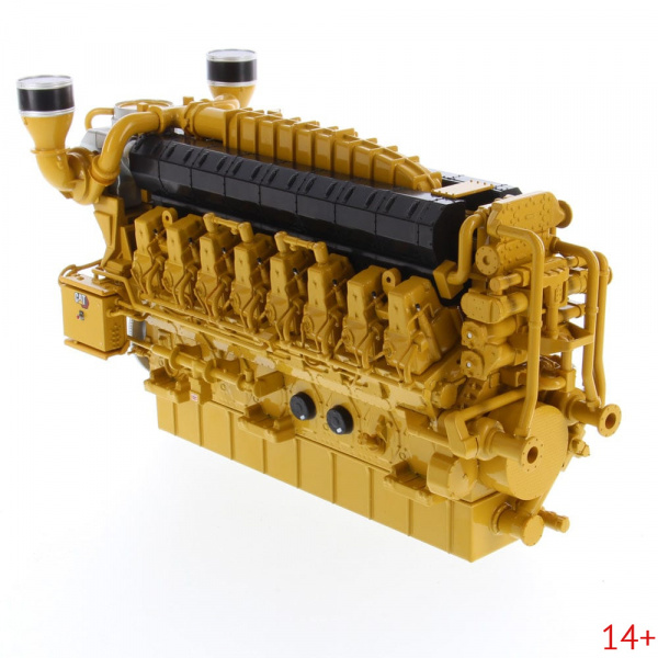 85706 Масштабная модель газовый компрессионный двигатель Cat G3616 в масштабе 1:25