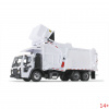 10-4235 Масштабная модель Мусоровоз Белый Mack LR С Фронтальным Погрузчиком McNeilus Meridian И Мусорным Контейнером сувенирная продукция в масштабе 1 34