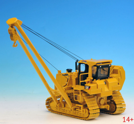 85272 Масштабная модель трубоукладчика CAT 587T 1:50 | Коллекционная модель Caterpillar | Детализированная спецтехника с подвижными элементами