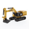 85537 Масштабная модель Cat 390F L гидравлический экскаватор, на блестящей подставке в масштабе 1:125