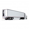 60-1054 Масштабная модель Белый Freightliner 2018 Cascadia И 53-Футовый Грузовой Прицеп С Рефрижератором Thermo King сувенирная продукция в масштабе 1 64