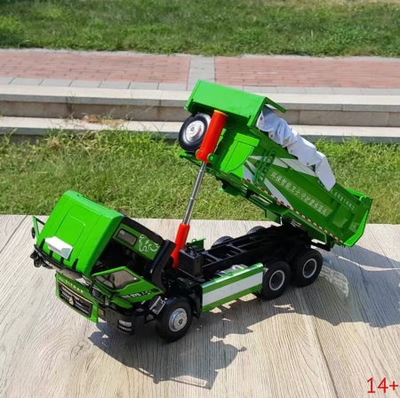 40807 Масштабная модель Sitrak (HOWO) G7S самосвал 6*4  в масштабе 1:24