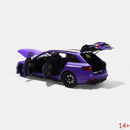 VAKW02302-1 Масштабная модель Audi RS4 Darwin (фиолетовый) в масштабе 1 18