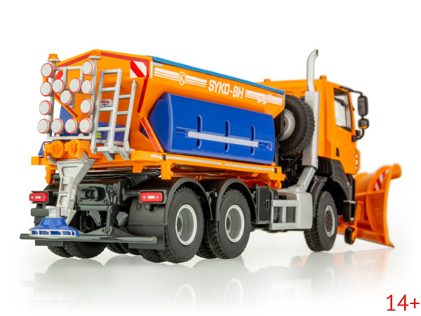 K01036 Масштабная модель Грейдер TATRA PHOENIX 6x6 в масштабе 1 43