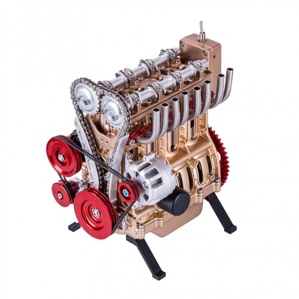 DM113 Набор для сборки четырехцилиндрового двигателя 4 Cylinder Engine сувенирная продукция конструктора