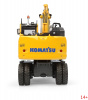 8162 Масштабная модель Komatsu PW148-11 экскаватор с засхватом в масштабе 1:50
