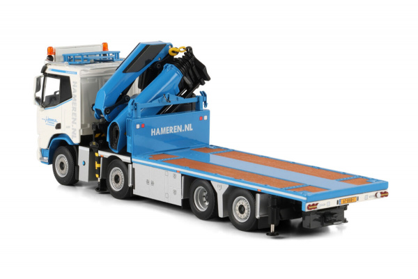 01-5072 Масштабная модель Манипулятор DAF XD SL RIGED FLATBED TRUCK 8X2 в масштабе 1 50