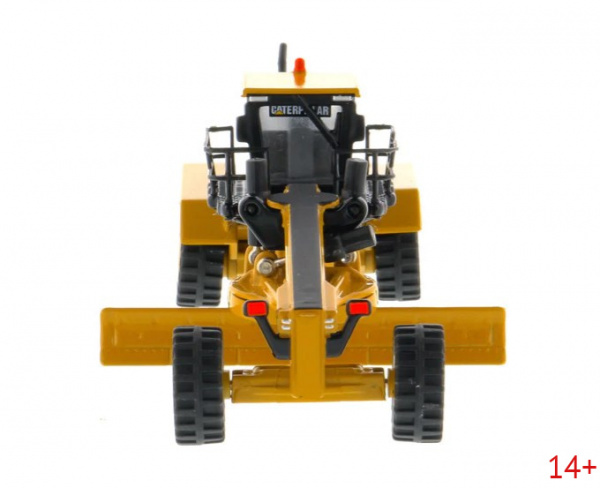 85539 Масштабная модель Автогрейдер Cat 24M в масштабе 1:125