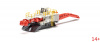 2513/0 Масштабная модель Sandvik MT720 Фрезерный станок (Проходческий комбайн) сувенирная продукция в масштабе 1:50