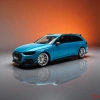 VAKW02302-2 Масштабная модель Audi RS4 Darwin (голубой) в масштабе 1 18