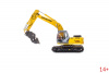 13721 Масштабная модель New Holland E215B экскаватора с захватом  в масштабе 1:50
