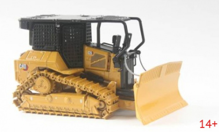 85955 Масштабная модель Пожарный бульдозер Cat D5 XR в масштабе 1:50